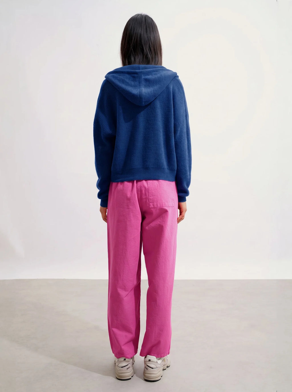 ELARA Cardigan Capuche Outremer