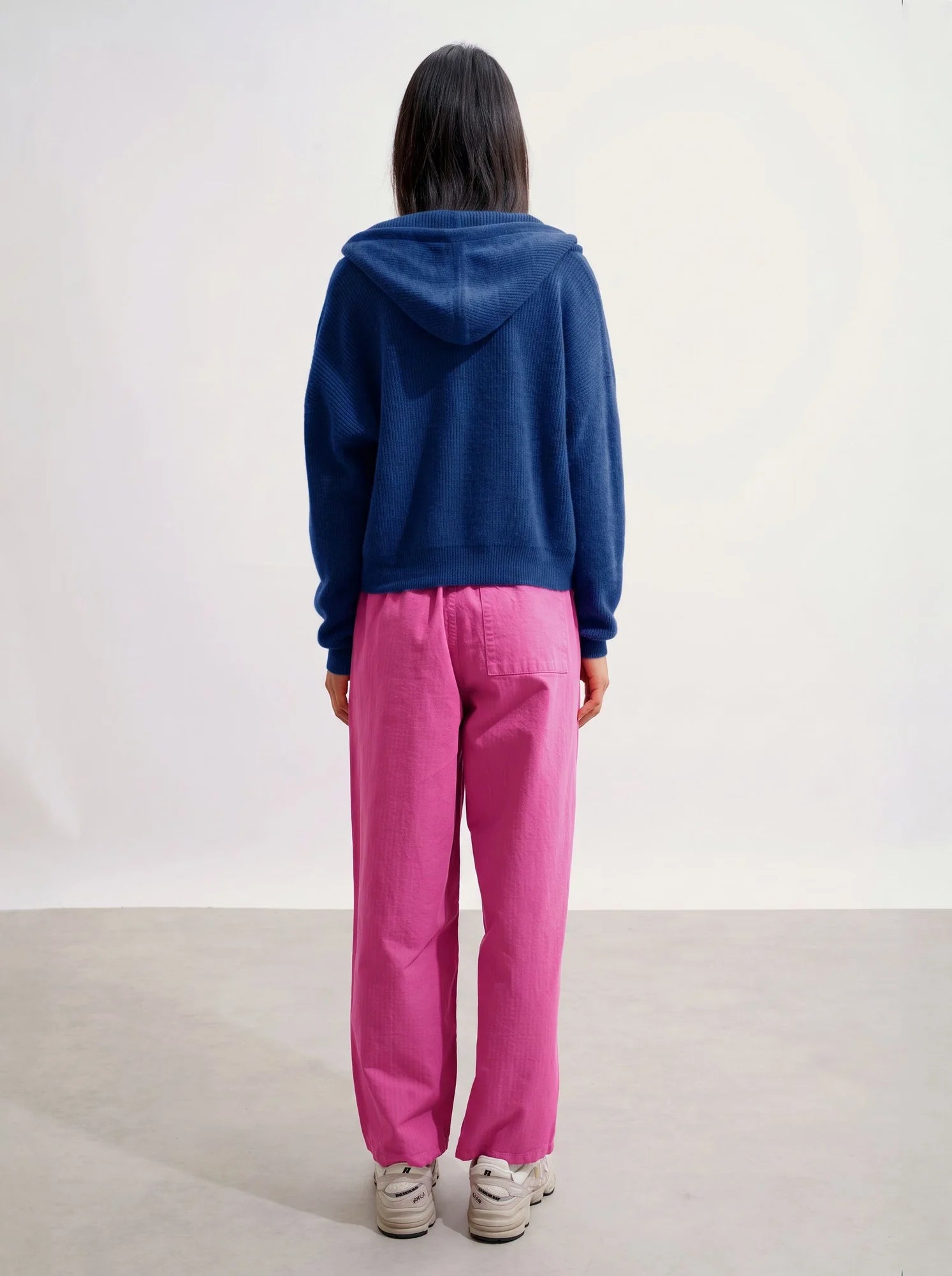 ELARA Cardigan Capuche Outremer