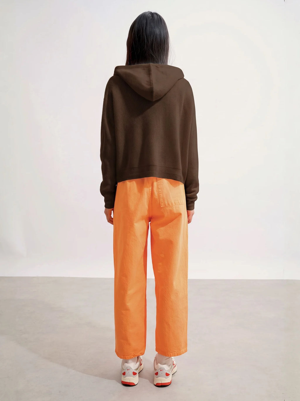 ELARA Cardigan Capuche Choco