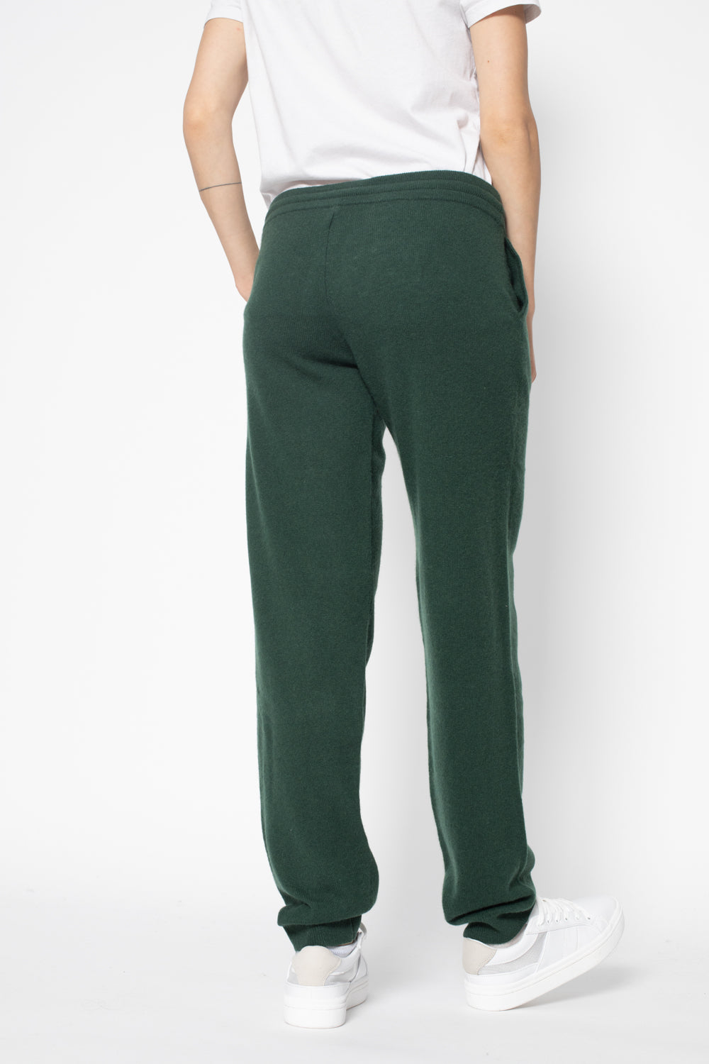 Pantalon FERRAND Vert, en cachemire
